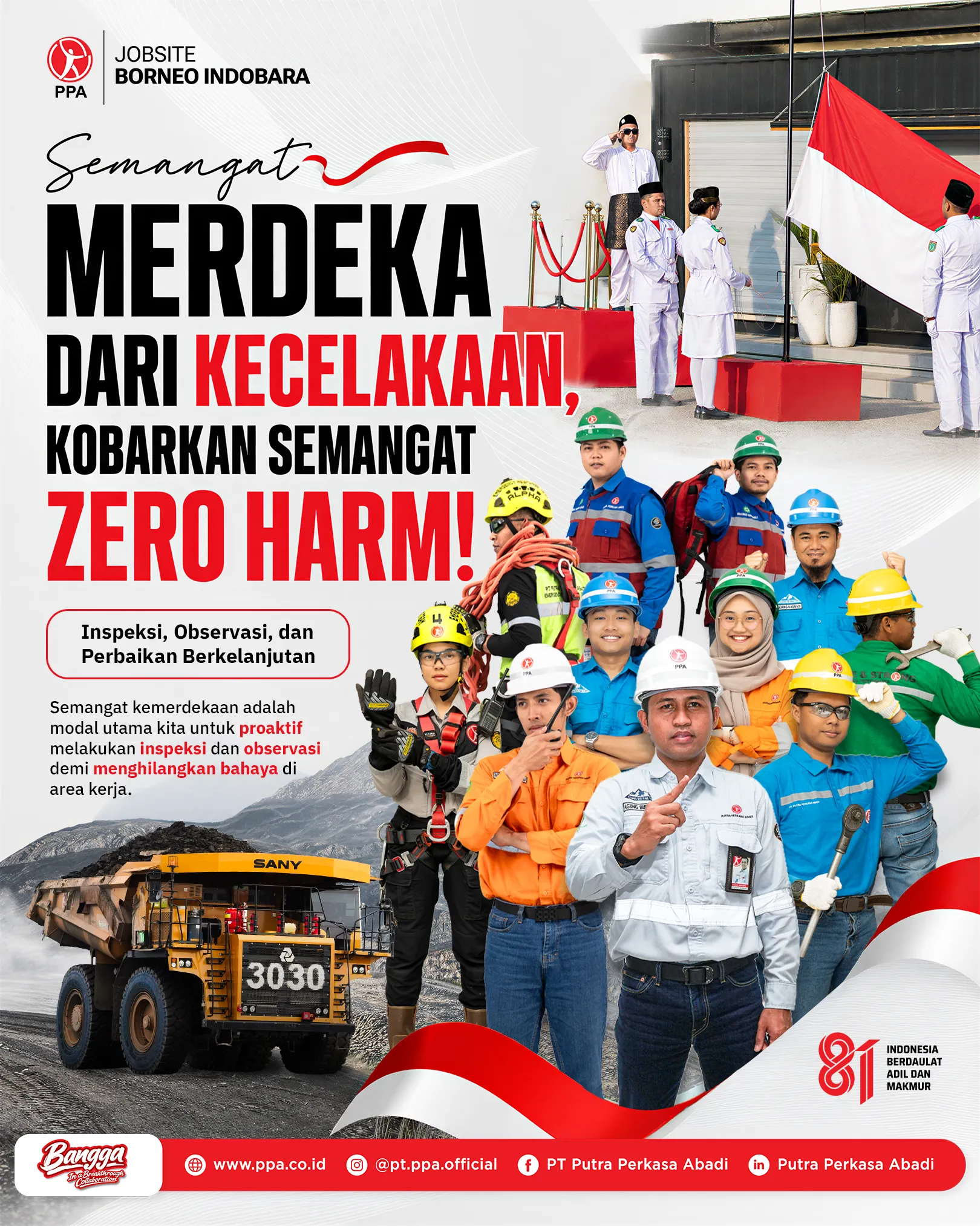 Kobarkan Semangat Zero Harm Melalui Inspeksi dan Perbaikan Berkelanjutan